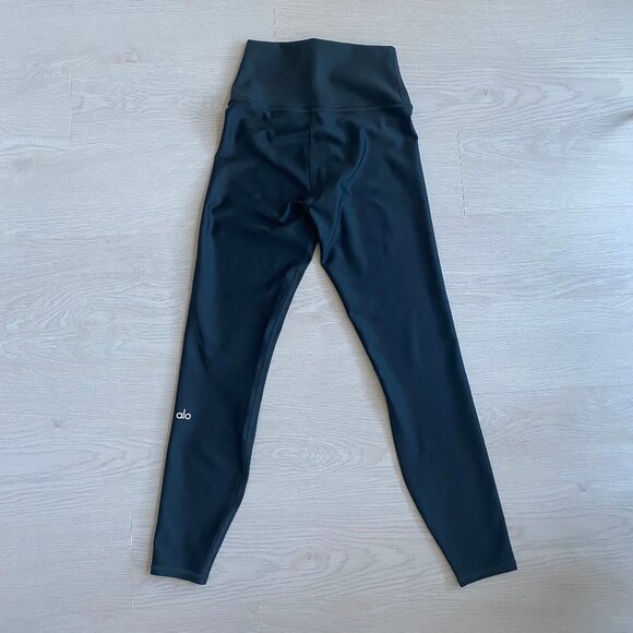 Alo High-Waist Airlift Legging 7/8 Size XS in Anthracite Sporty Activewear - Picture 4 of 6